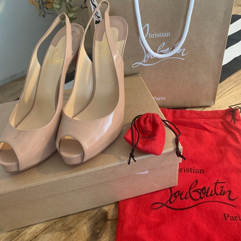 Louboutin Nude Private Number 120 Patent size 39